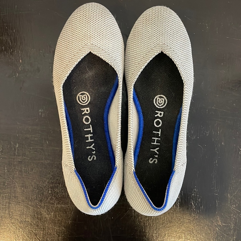 Rothy’s the flat in flax bird eye